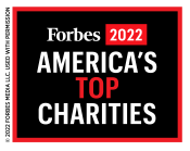 Forbes 2022 Top Charities Logo