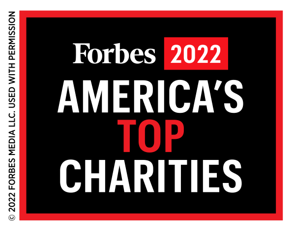 Forbes 2021 Top Charities Logo